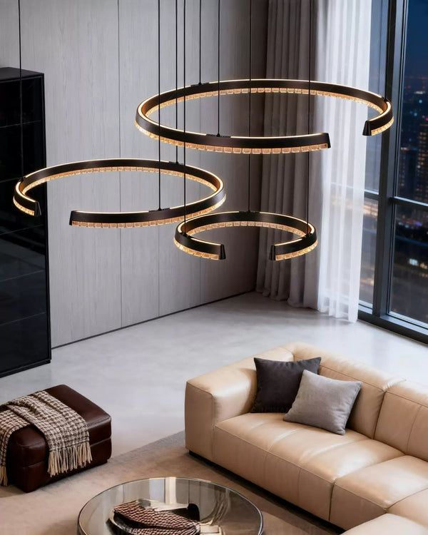 WOMO Circular Up Down Led Chandelier-WM3214