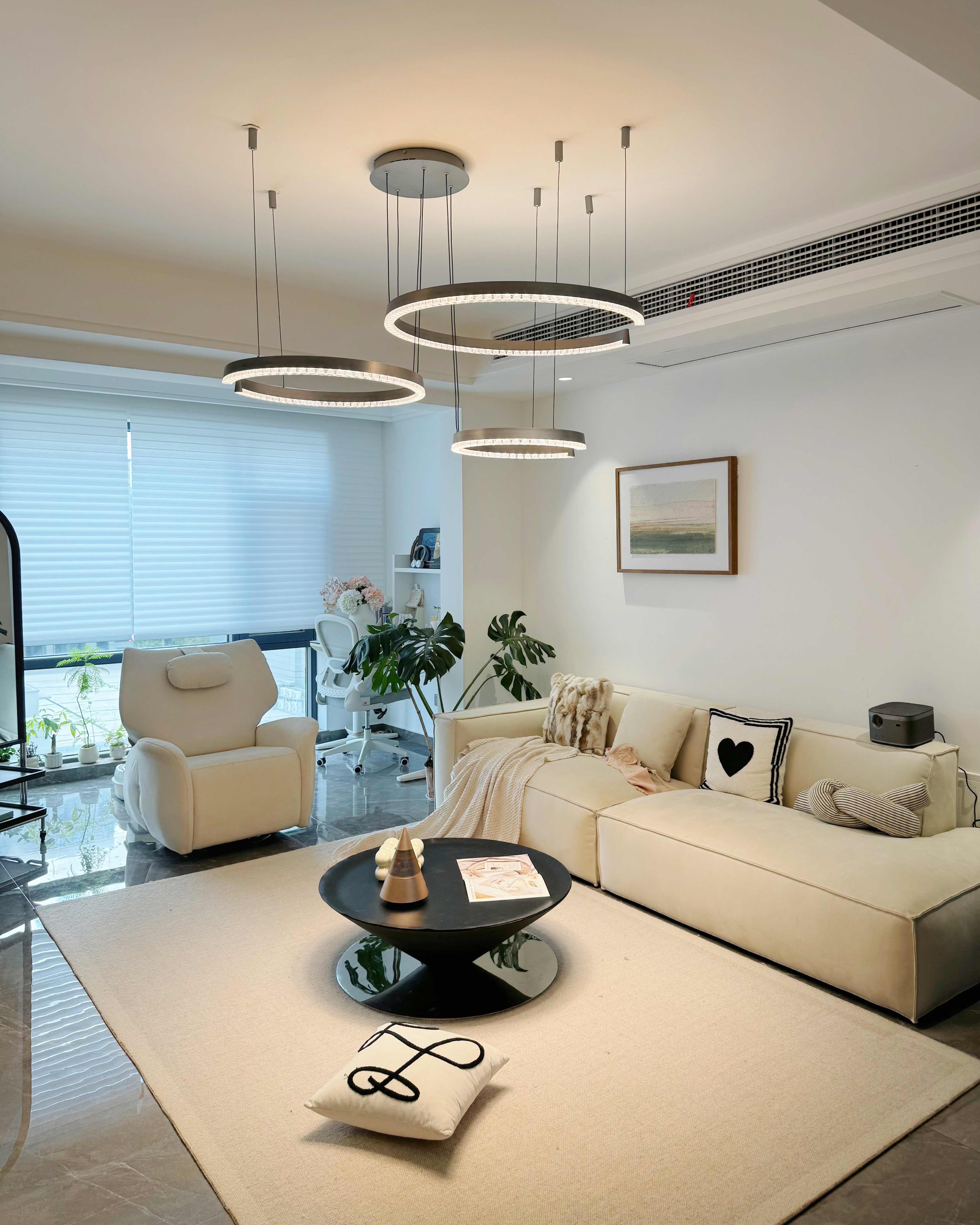 WOMO Circular Up Down Led Chandelier-WM3214