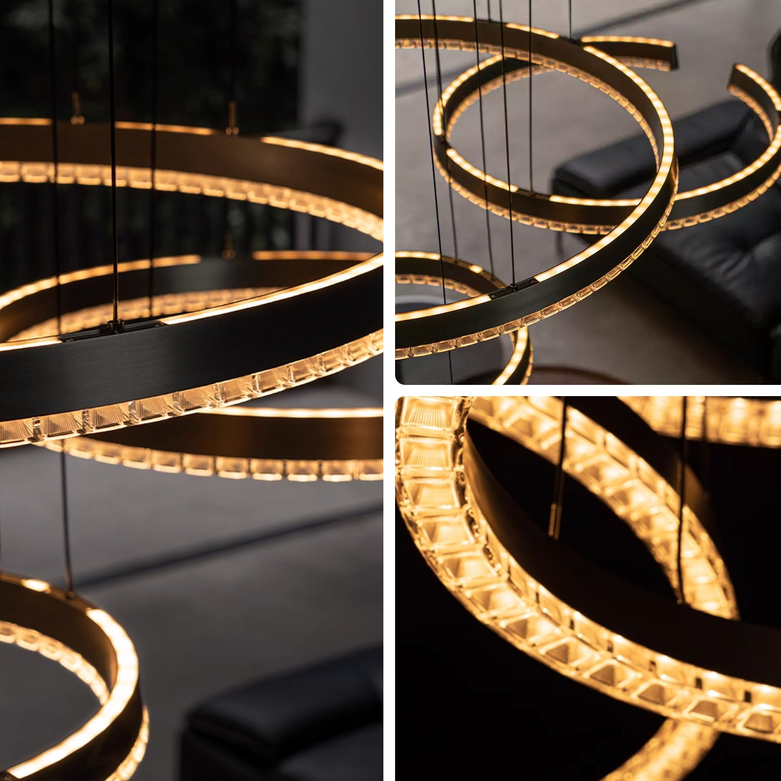 WOMO Circular Up Down Led Chandelier-WM3214