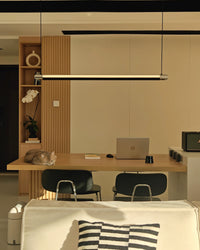 WOMO Modern Black Linear Pendant Light - WM3225