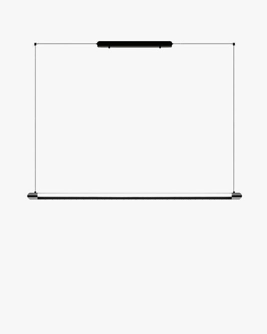 WOMO Black Linear Pendant Light with Dimmer- WM3225