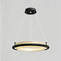 WOMO Circular Wood Ring LED Chandelier-WM3263