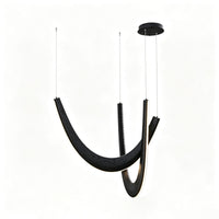 WOMO Modern Wood U‑Shaped Chandelier-WM3265