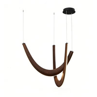 WOMO Modern Wood U‑Shaped Chandelier-WM3265