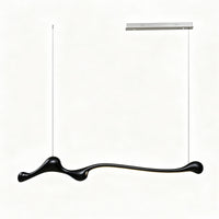 WOMO Wood Long Linear Pendant Light-WM3266