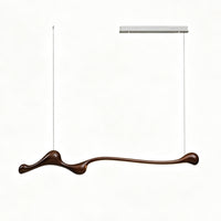 WOMO Wood Long Linear Pendant Light-WM3266