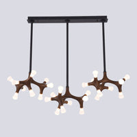 WOMO Tree Branch Wood Chandelier-WM3270