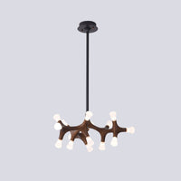 WOMO Tree Branch Wood Chandelier-WM3270