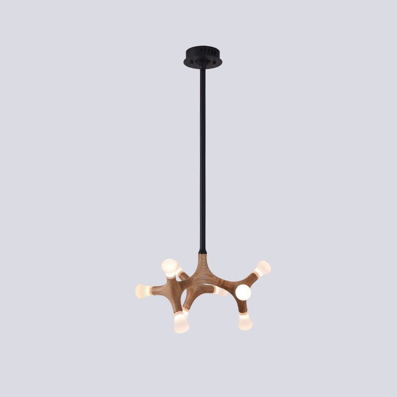 WOMO Tree Branch Wood Chandelier-WM3270