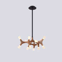 WOMO Tree Branch Wood Chandelier-WM3270
