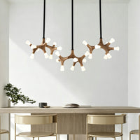 WOMO Tree Branch Wood Chandelier-WM3270