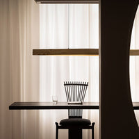 WOMO Minimalist Long Linear Wood Pendant Light-WM3273