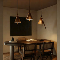 WOMO Branch‑Shaped Wood Linear Pendant Light-WM3275