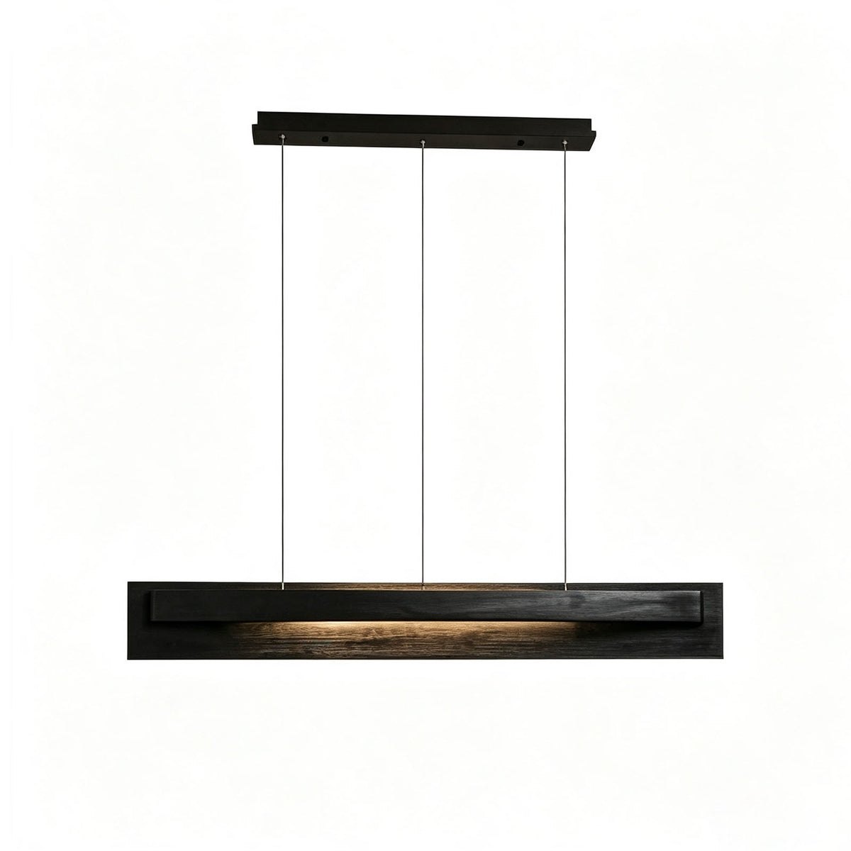 WOMO Dimmable Long Wood Linear Pendant Light-WM3277