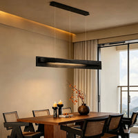 WOMO Dimmable Long Wood Linear Pendant Light-WM3277