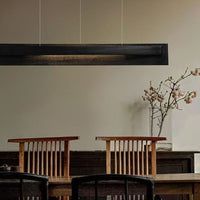 WOMO Dimmable Long Wood Linear Pendant Light-WM3277
