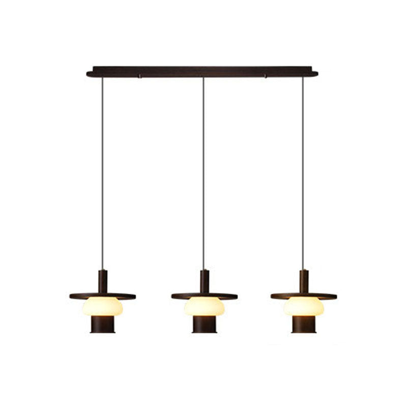 WOMO Disc Wood Pendant Light-WM3278