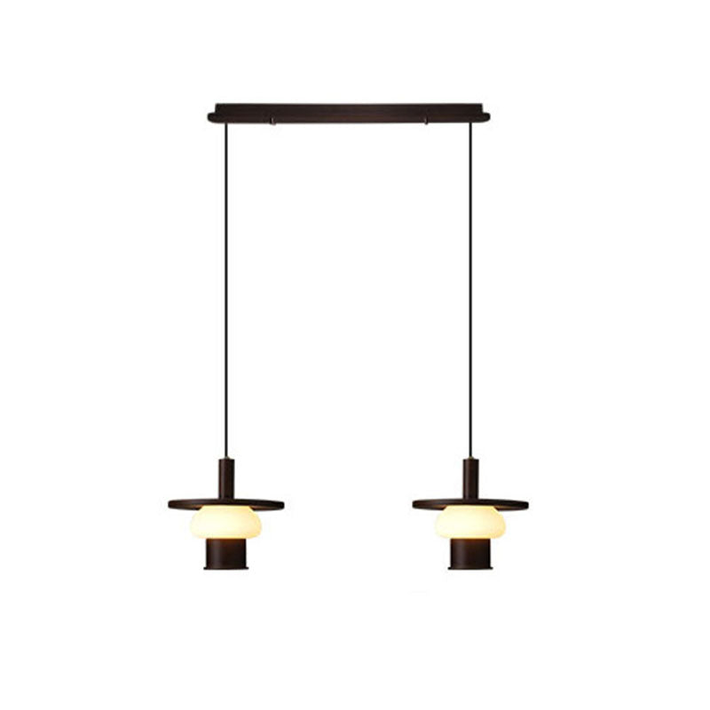 WOMO Disc Wood Pendant Light-WM3278