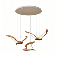 WOMO Flying Bird Wooden Chandelier-WM3280