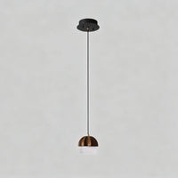 WOMO Wooden Mushroom Pendant Light-WM3281