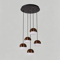 WOMO Wooden Mushroom Pendant Light-WM3281