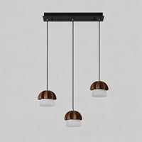 WOMO Wooden Mushroom Pendant Light-WM3281