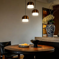 WOMO Wooden Mushroom Pendant Light-WM3281
