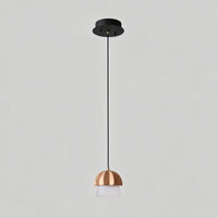WOMO Wooden Mushroom Pendant Light-WM3281