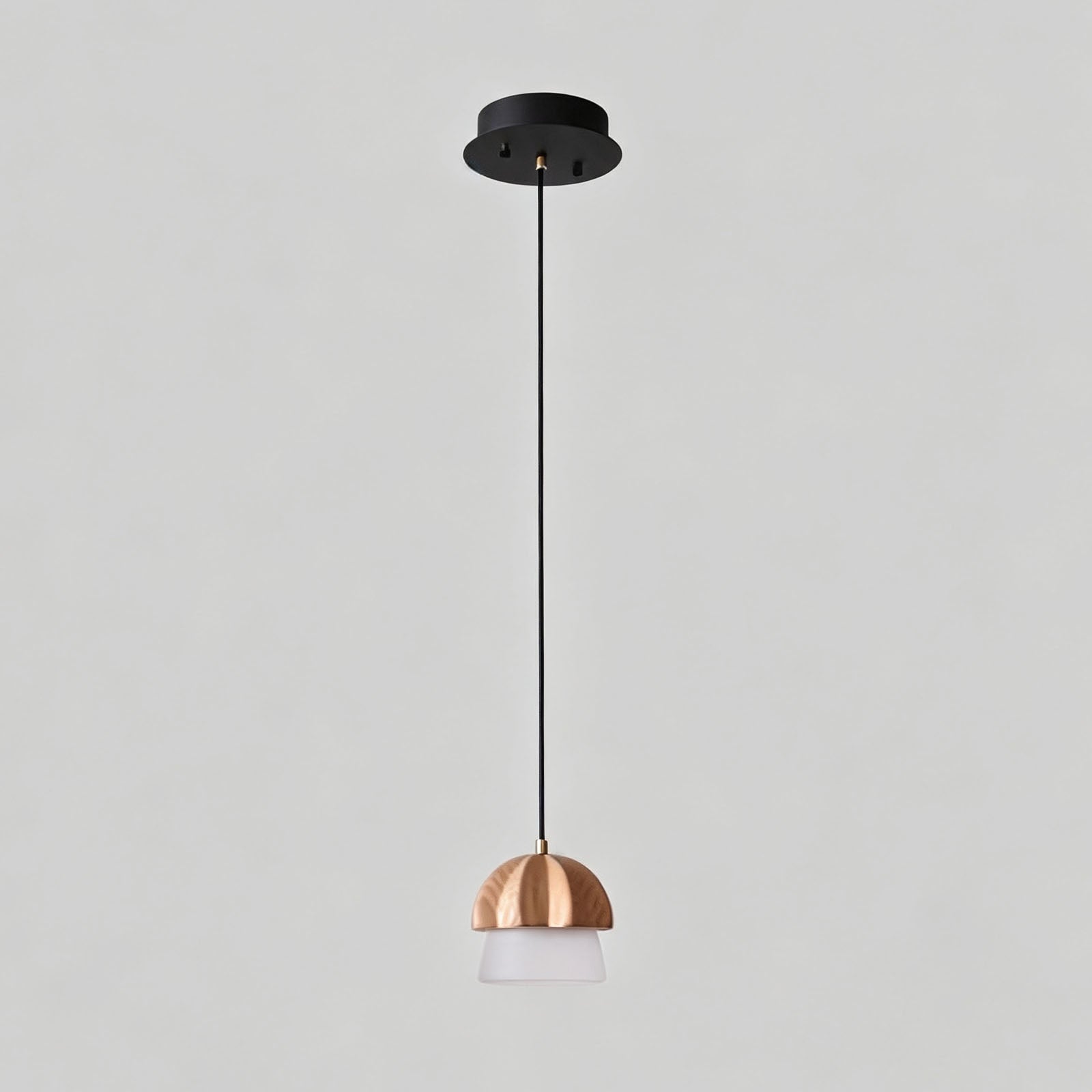 WOMO Wooden Mushroom Pendant Light-WM3281