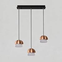 WOMO Wooden Mushroom Pendant Light-WM3281