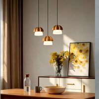 WOMO Wooden Mushroom Pendant Light-WM3281