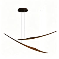 WOMO Long Branch Wood Chandelier-WM3282