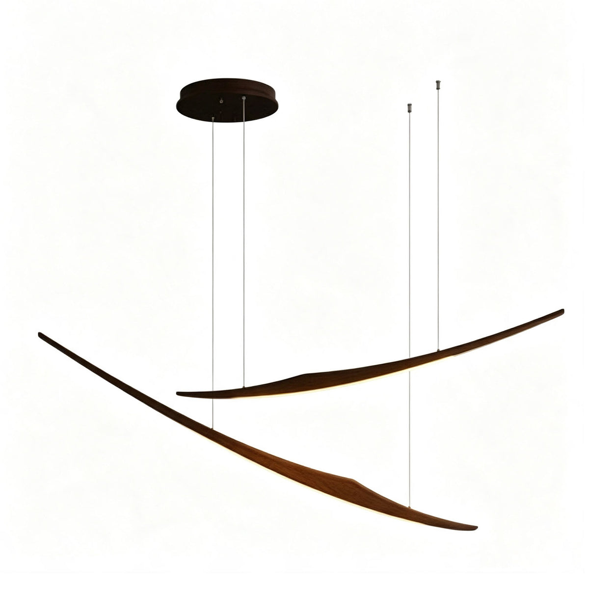 WOMO Long Branch Wood Chandelier-WM3282