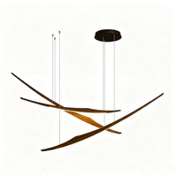 WOMO Long Branch Wood Chandelier-WM3282