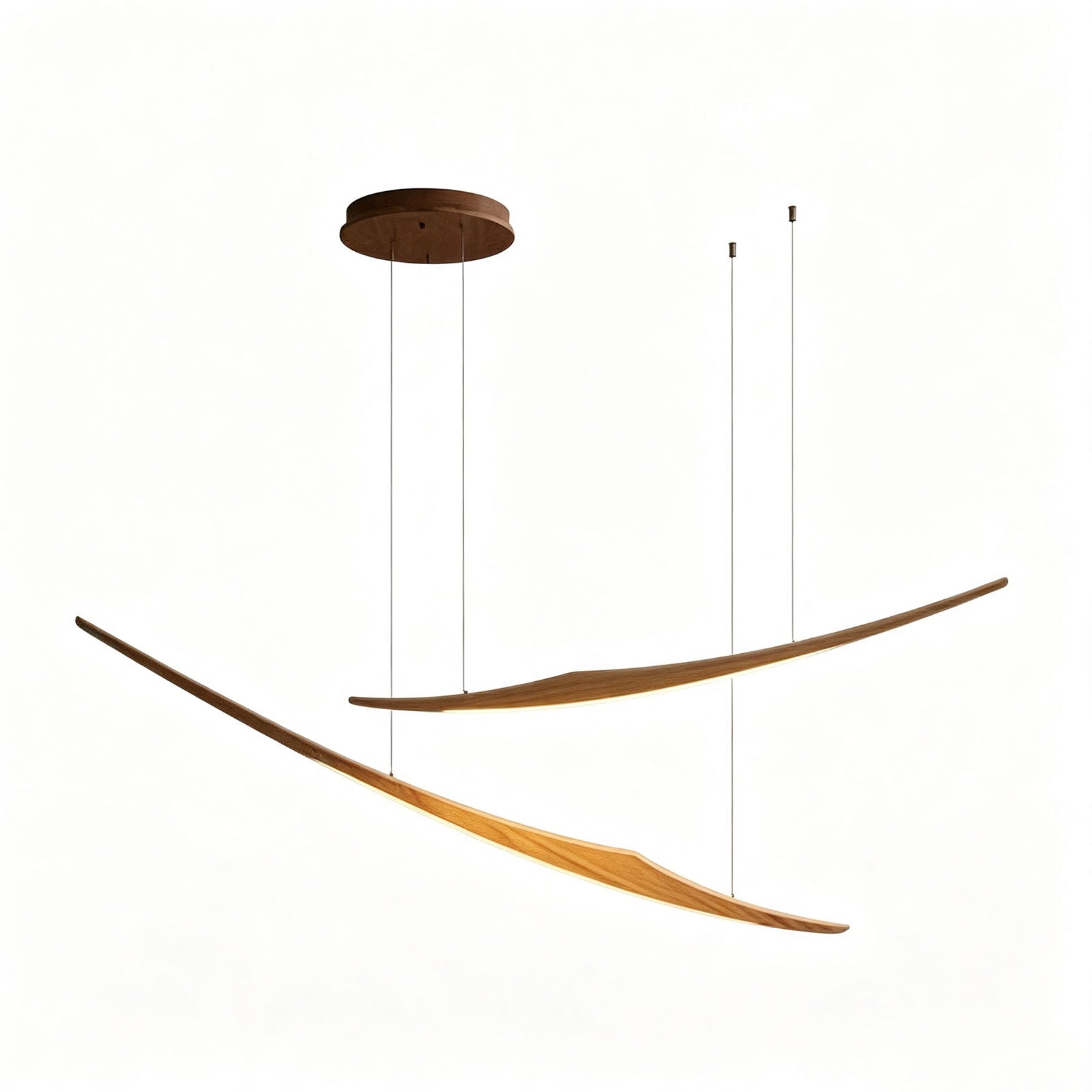 WOMO Long Branch Wood Chandelier-WM3282
