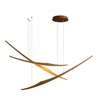 WOMO Long Branch Wood Chandelier-WM3282