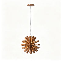 WOMO Bloom Starburst Wooden Chandelier-WM3284