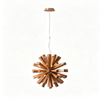 WOMO Bloom Starburst Wooden Chandelier-WM3284