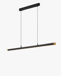 WOMO Black Platinum Linear Pendant Light - WM3287