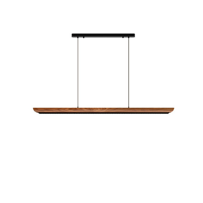WOMO Walnut Moon watching Linear Pendant Light - WM3289