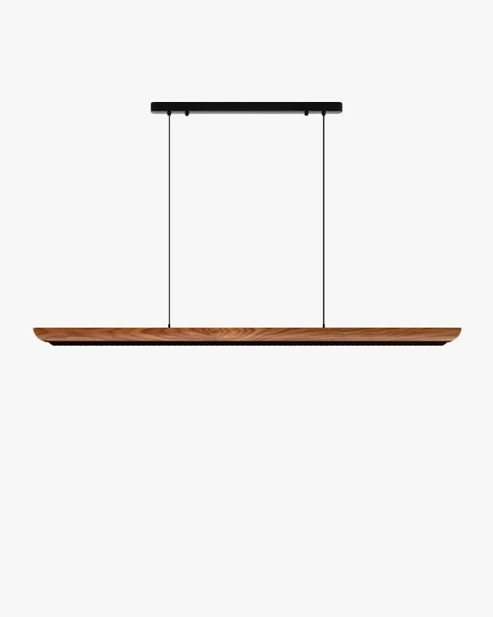 WOMO Walnut Moon watching Linear Pendant Light - WM3289