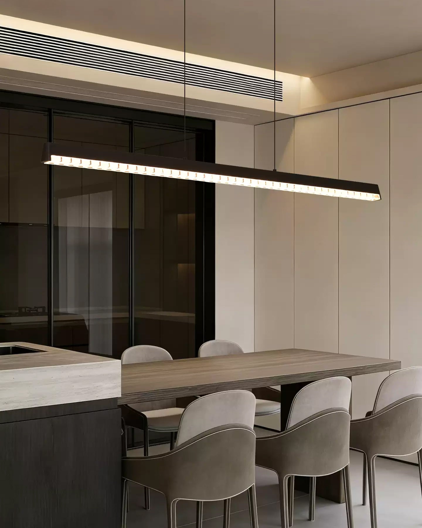 WOMO Up Down light Starlight Linear Pendant Light - WM3290