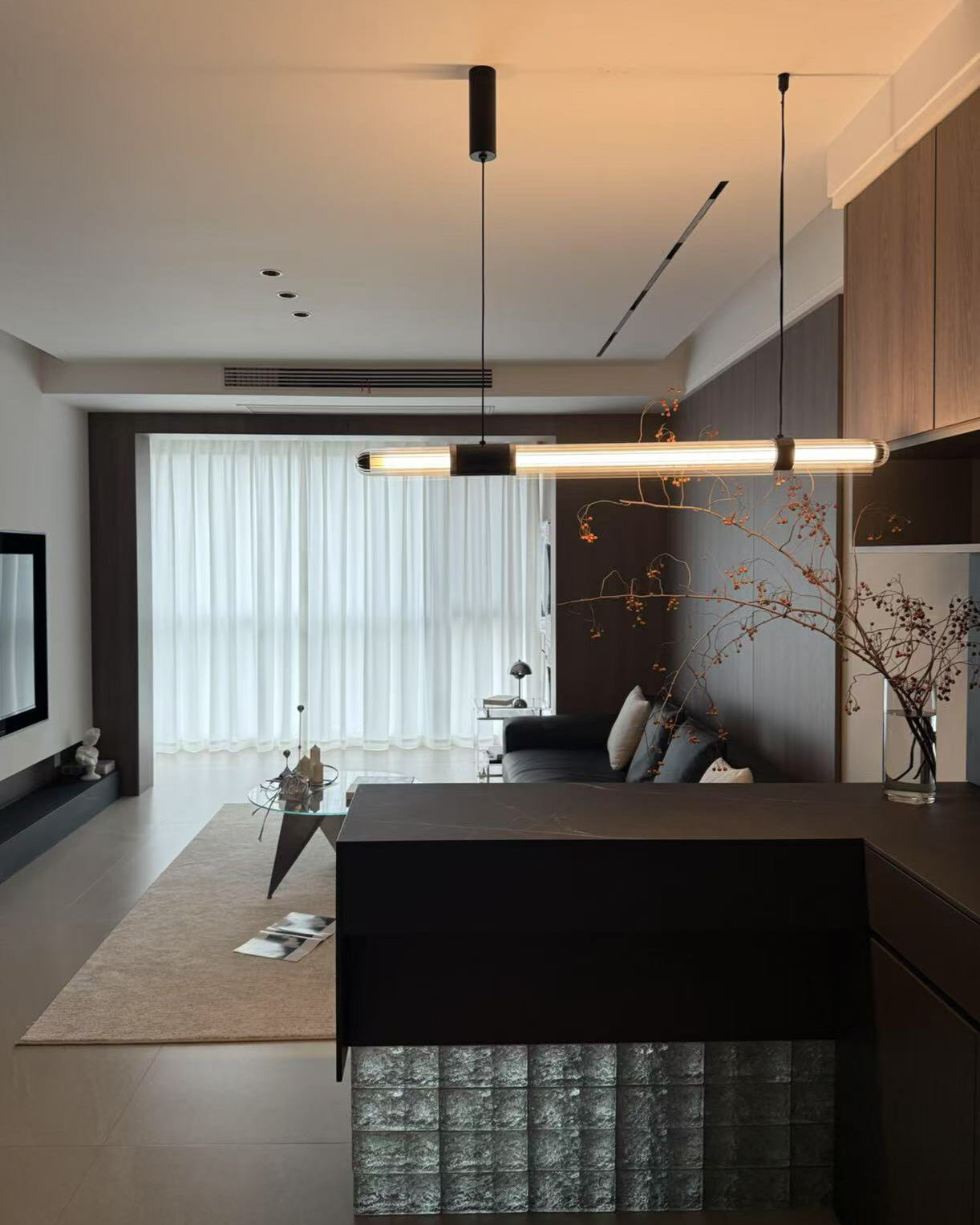 WOMO Brilliant Linear Pendant Light - WM3291
