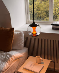 WOMO Glass Globe Afterglow Pendant Light - WM3316