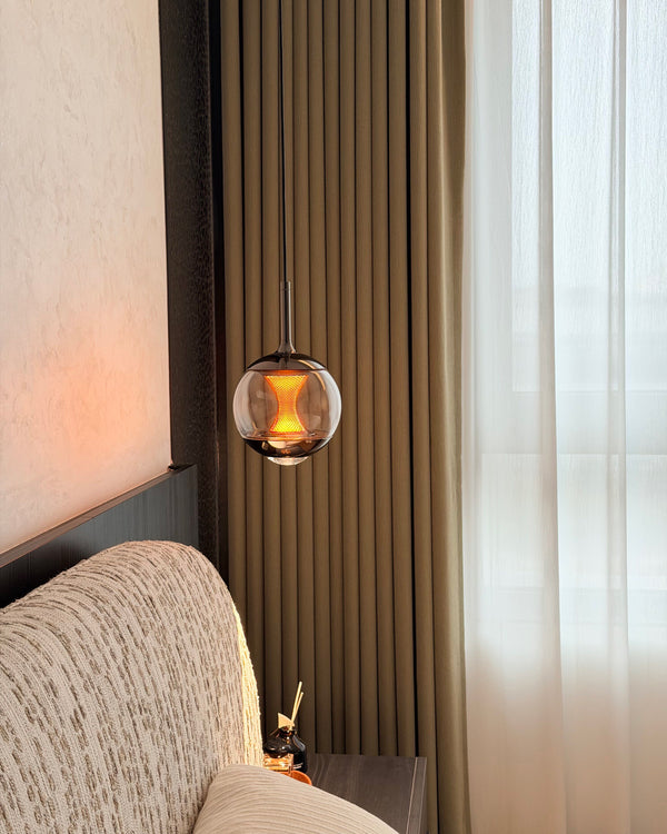 WOMO Glass Globe Afterglow Pendant Light - WM3316