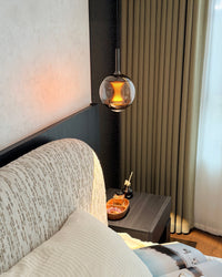 WOMO Glass Globe Afterglow Pendant Light - WM3316