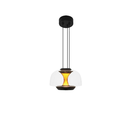 WOMO Dome Glass Sunset Glow Pendant Light - WM3322