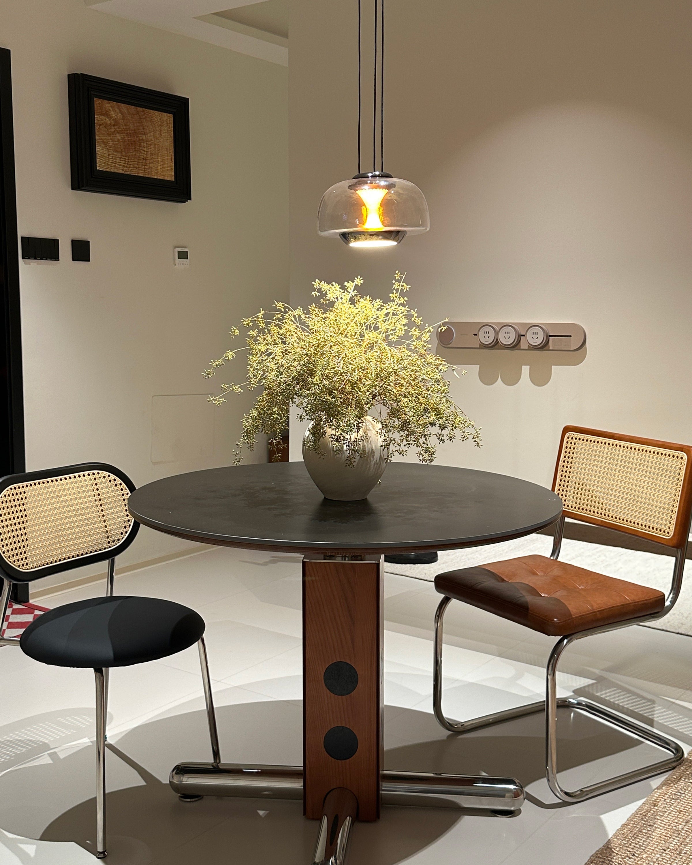 WOMO Dome Glass Sunset Glow Pendant Light - WM3322