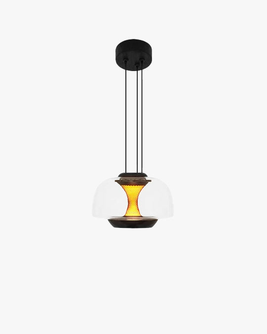 WOMO Dome Glass Sunset Glow Pendant Light - WM3322