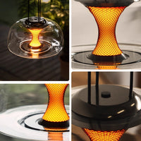 WOMO Dome Glass Sunset Glow Pendant Light - WM3322